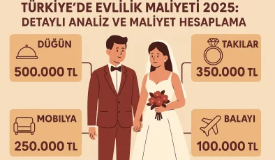 Evlilik Maliyeti 2025: Detaylı Analiz ve Maliyet Hesaplama