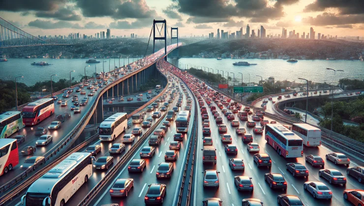 Trafiğe Kayıtlı Araç Sayısı Artıyor : 2024’te 2,6 milyon yeni araç trafiğe katıldı.