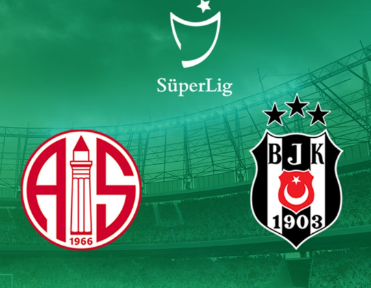 ANTALYASPOR 1-1 BEŞİKTAŞ ANTALYA’DA BERABERLİK