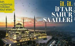 2 MART 2025 PAZAR İFTAR VE SAHUR SAATLERİ