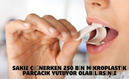 Sakız Çiğnerken 250 Bin Mikroplastik Parçacık Yutuyor Olabilirsiniz