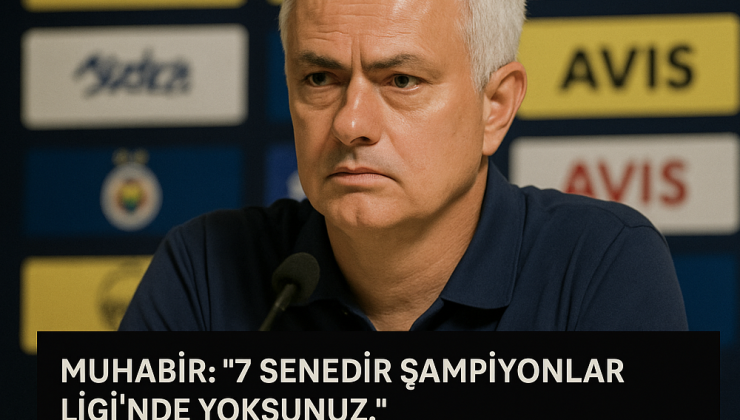 Mourinho’dan Muhabire Sert Yanıt: “7 Yılda İki Avrupa Ligi Finali Gördüm, Türk Futbol Tarihinin Gördüğünden Daha Fazla”
