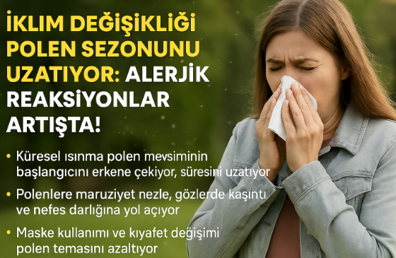 Polen Mevsimi Tehlikeli Hale Geldi: İşte Almanız Gereken Önlemler