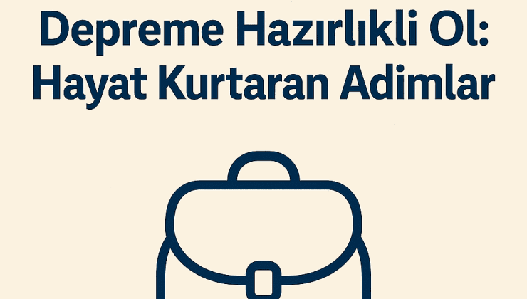 Depreme Hazırlıklı Olmak Alabileceğimiz Önlemler Nelerdir?