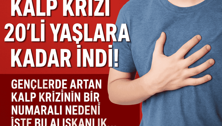 Gençlerde Kalp Krizi Alarmı