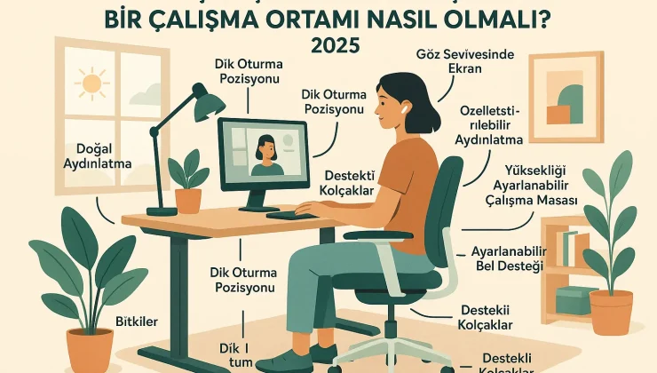 Evden Çalışan İnsanlar İçin Sağlıklı Bir Çalışma Ortamı Nasıl Olmalı? 2025