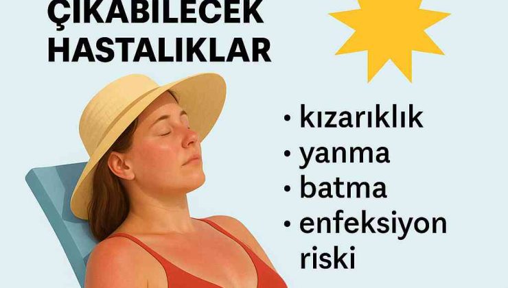 Tatilde Güneşte Çok Kalınca Ortaya Çıkabilecek Hastalıklar Nelerdir?