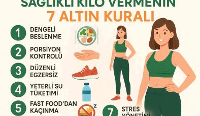 Sağlıklı Kilo Vermenin 7 Altın Kuralı