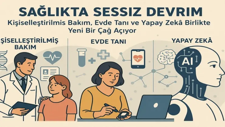 Sağlıkta Sessiz Devrim: Kişiselleştirilmiş Bakım, Evde Tanı ve Yapay Zekâ Birlikte Yeni Bir Çağ Açıyor 2025
