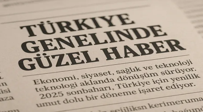 Türkiye Genelinde Sonbahar Havası: Ekonomi, Gündem ve Toplum Yeniden Şekilleniyor 2025