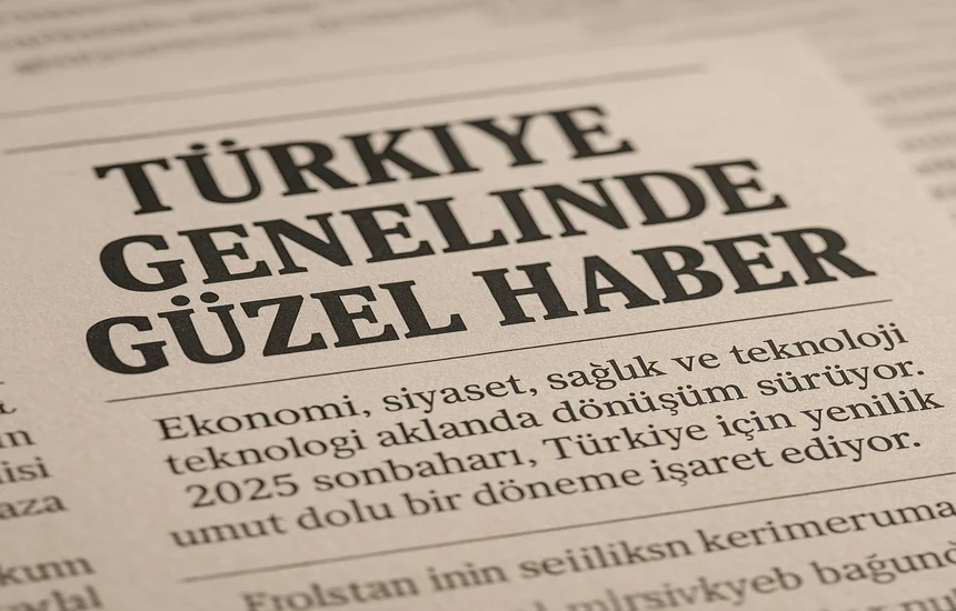 Türkiye Genelinde Sonbahar Havası: Ekonomi, Gündem ve Toplum Yeniden Şekilleniyor 2025